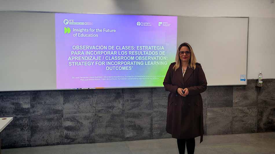 Luz Aleida Alzate, docente investigadora y líder de currículo de Fundación Universitaria Internacional de La Rioja – UNIR.