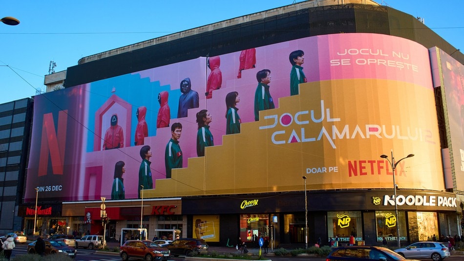 Uno de los ejemplos de marketing de contenidos es la serie de Netflix "El juego del calamar"